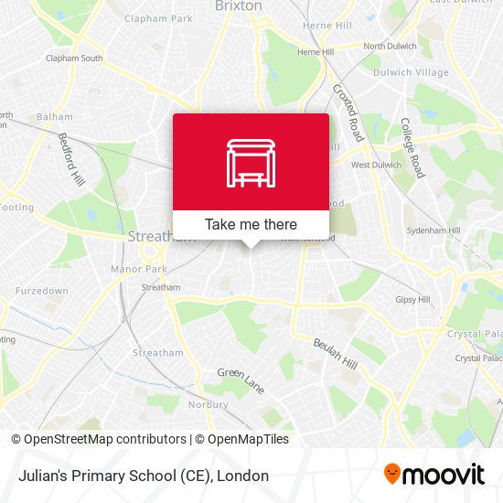 Julian's Primary School (CE) map