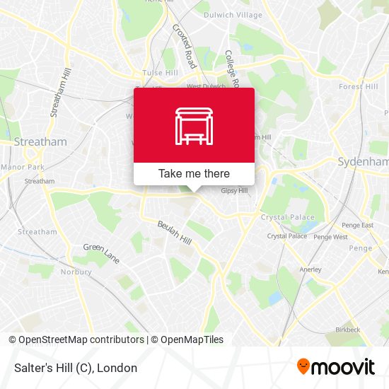 Salter's Hill (C) map