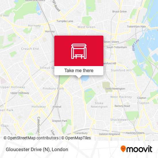 Gloucester Drive (N) map