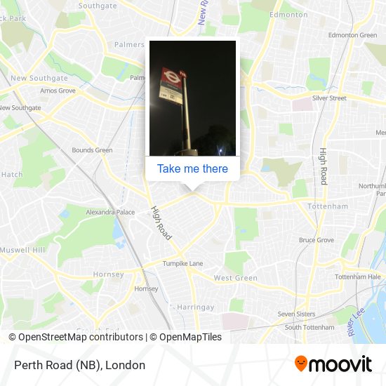 Perth Road (NB) map