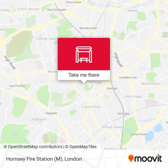 Hornsey Fire Station (M) map