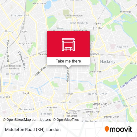 Middleton Road (KH) map