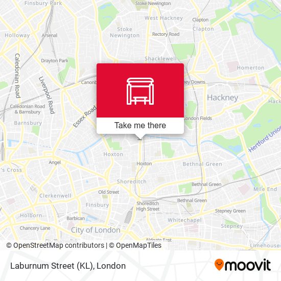 Laburnum Street (KL) map