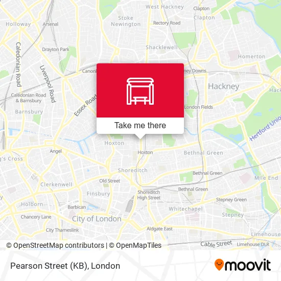 Pearson Street (KB) map