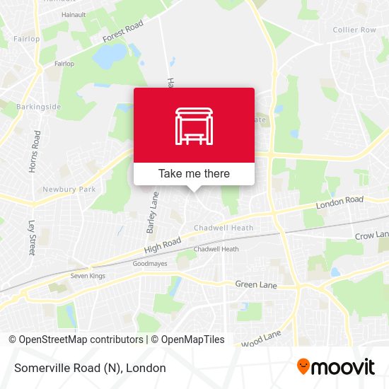 Somerville Road (N) map