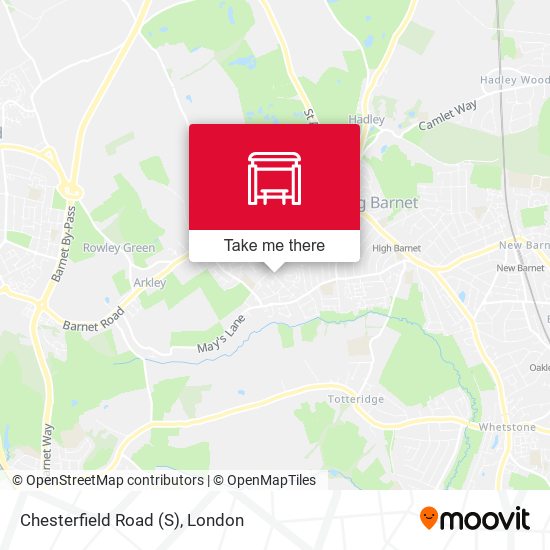 Chesterfield Road (S) map