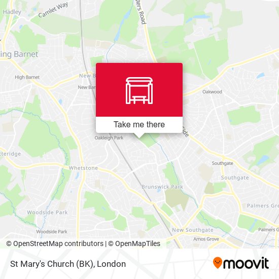St Mary's Church (BK) map