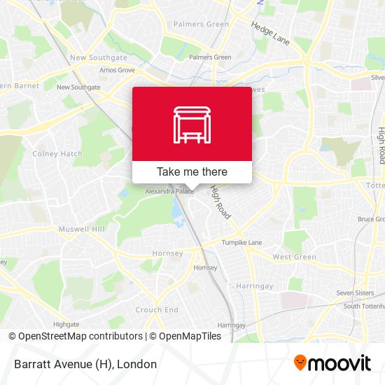 Barratt Avenue (H) map