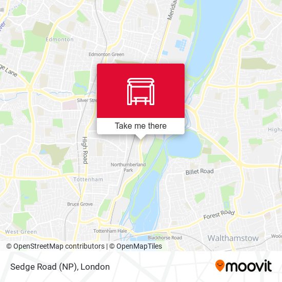 Sedge Road (NP) map