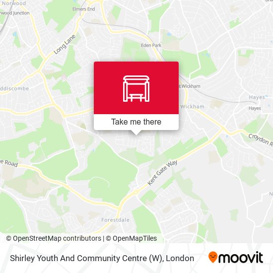 Shirley Youth And Community Centre (W) map