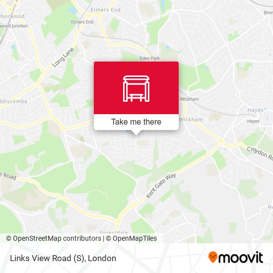 Links View Road (S) map