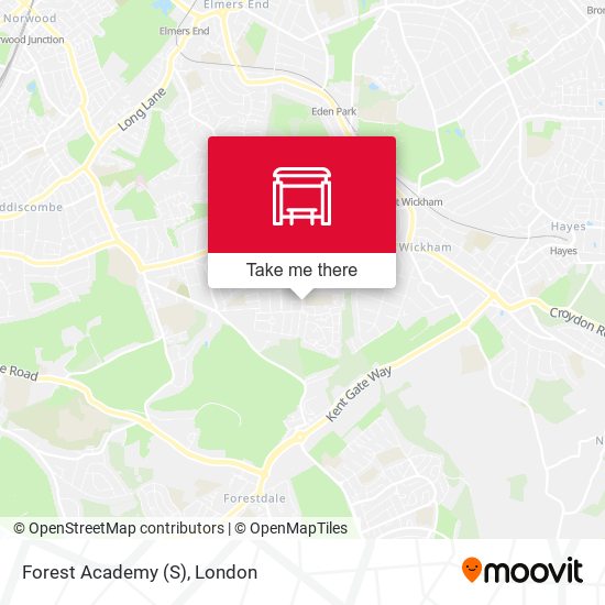 Forest Academy (S) map