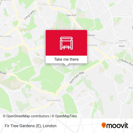 Fir Tree Gardens (E) map