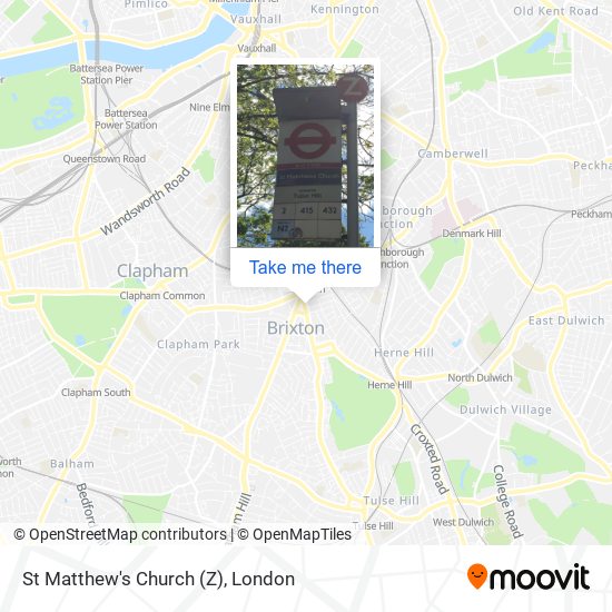 St Matthew's Church (Z) map