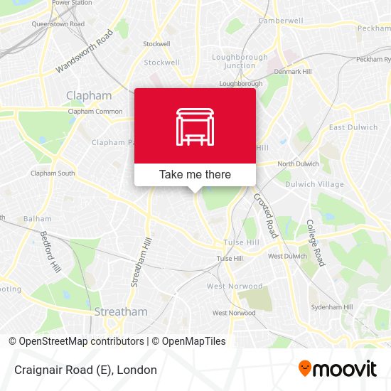 Craignair Road (E) map