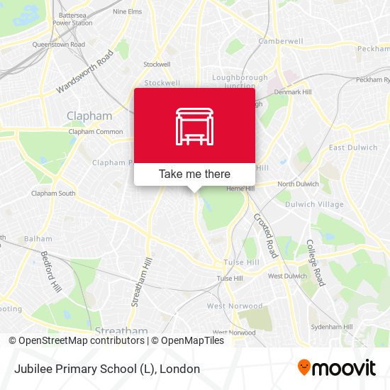 Jubilee Primary School (L) map