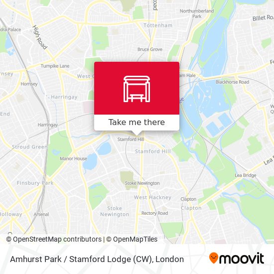 Amhurst Park / Stamford Lodge (CW) map