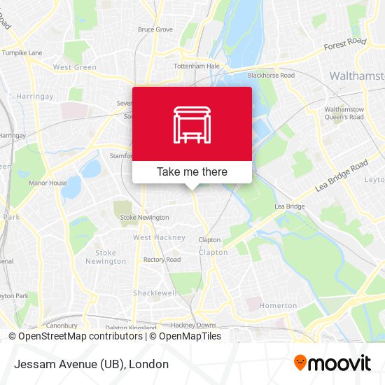 Jessam Avenue (UB) map