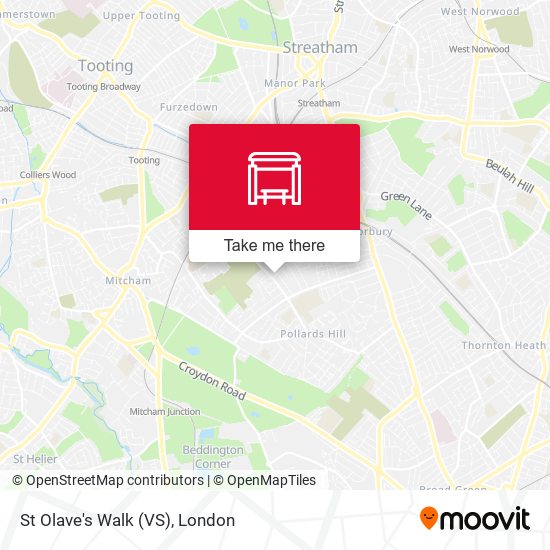 St Olave's Walk (VS) map