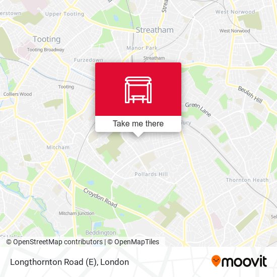 Longthornton Road (E) map