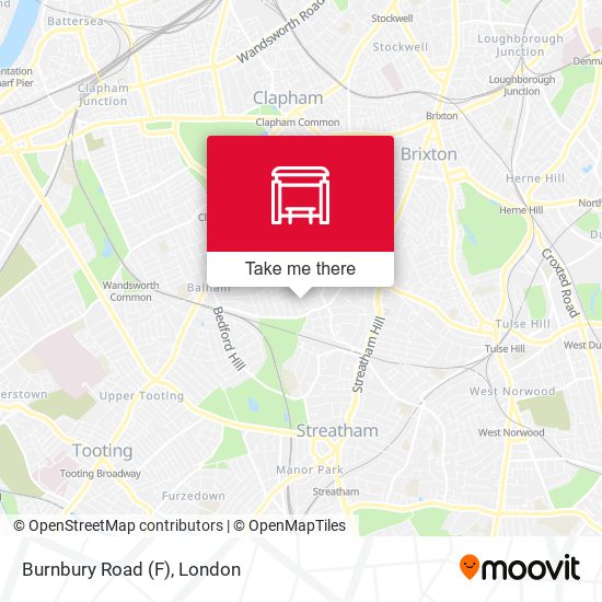 Burnbury Road (F) map