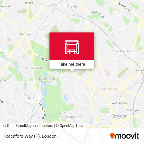 Rochford Way (P) map