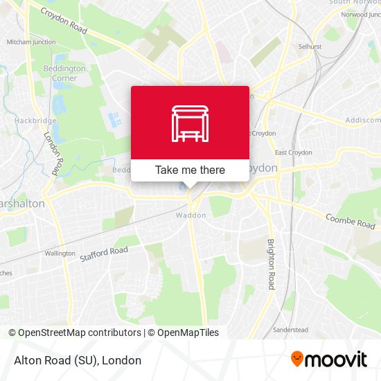 Alton Road (SU) map