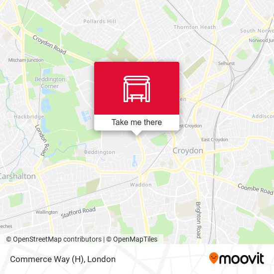 Commerce Way (H) map