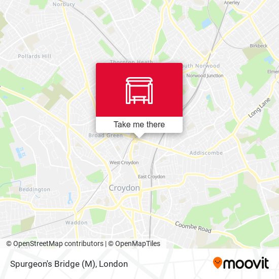 Spurgeon's Bridge (M) map