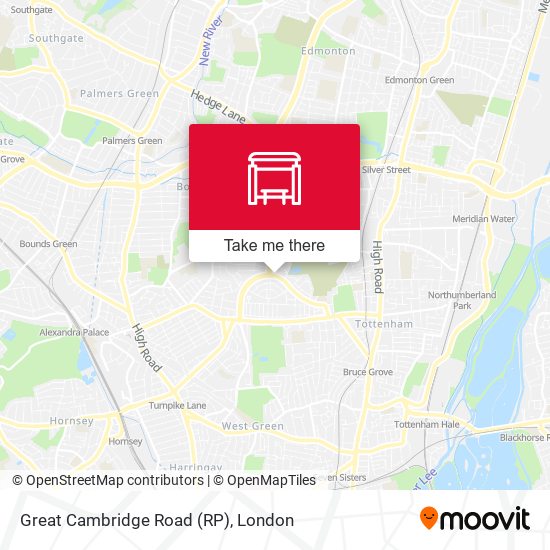 Great Cambridge Road (RP) map