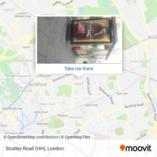 Studley Road (HH) map