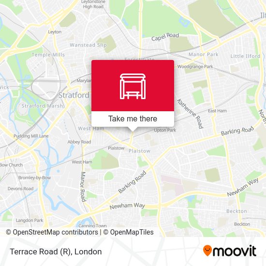 Terrace Road map