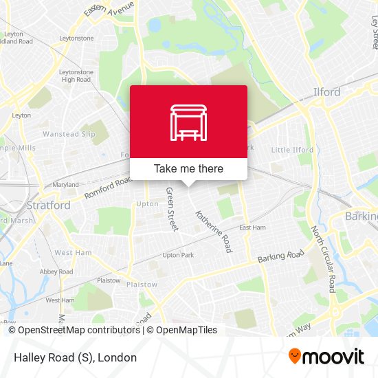 Halley Road (S) map