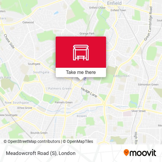 Meadowcroft Road (S) map