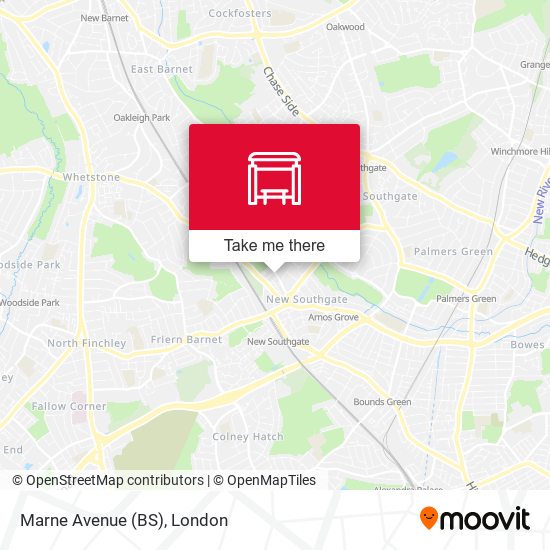Marne Avenue (BS) map