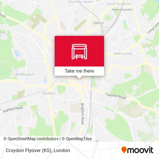 Croydon Flyover (KS) map