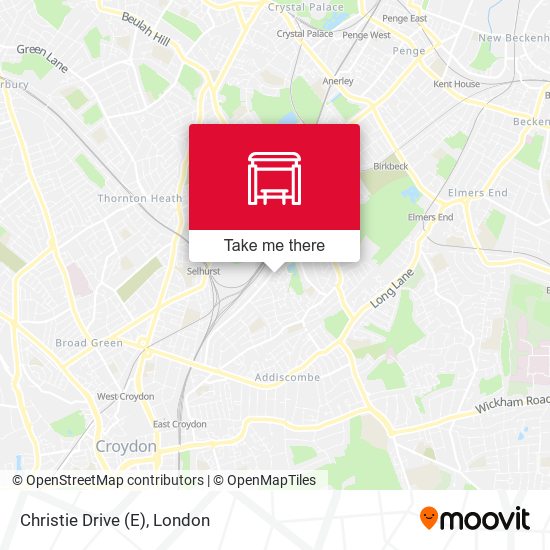 Christie Drive (E) map