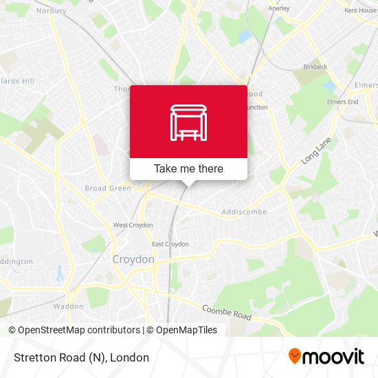 Stretton Road (N) map