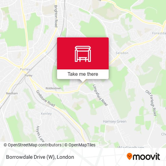 Borrowdale Drive (W) map