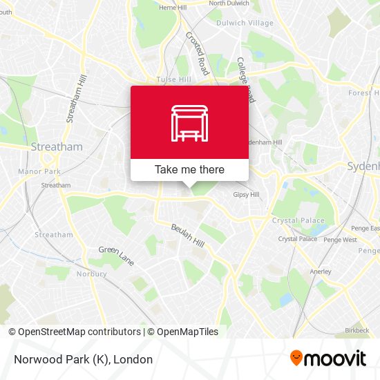 Norwood Park (K) map