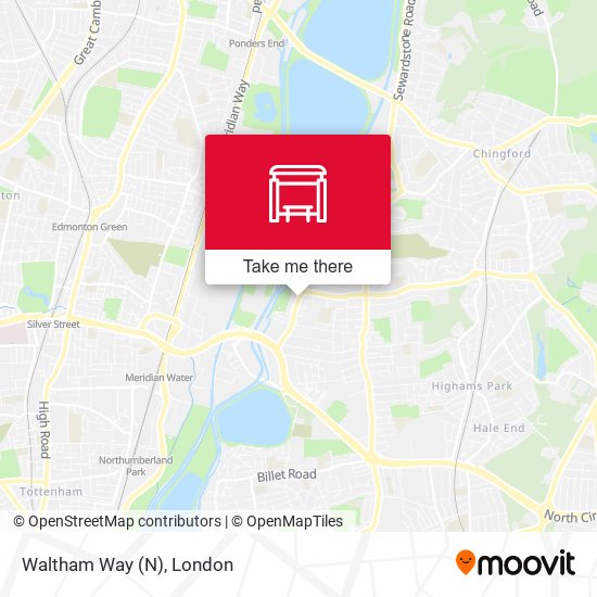 Waltham Way (N) map