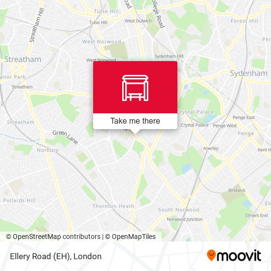 Ellery Road (EH) map