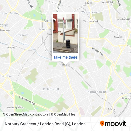 Norbury Crescent / London Road map