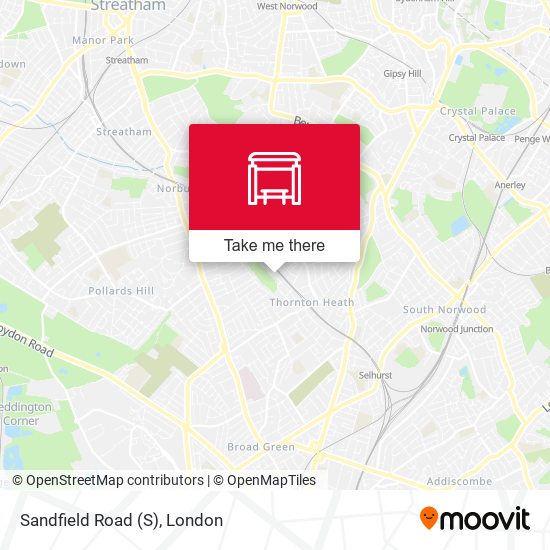 Sandfield Road map