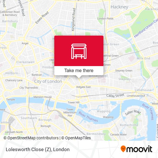 Lolesworth Close (Z) map