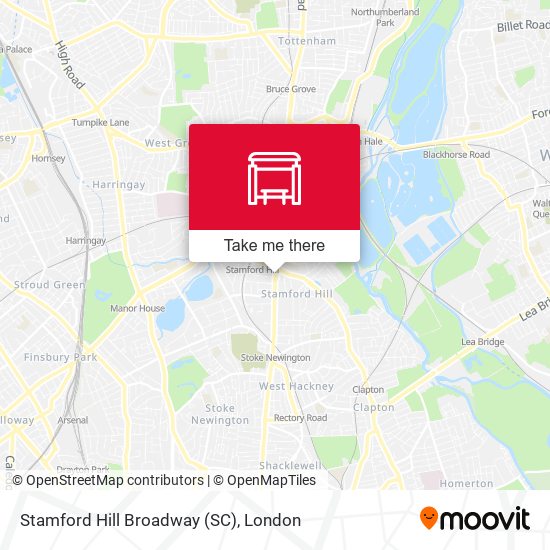 Stamford Hill Broadway (SC) map
