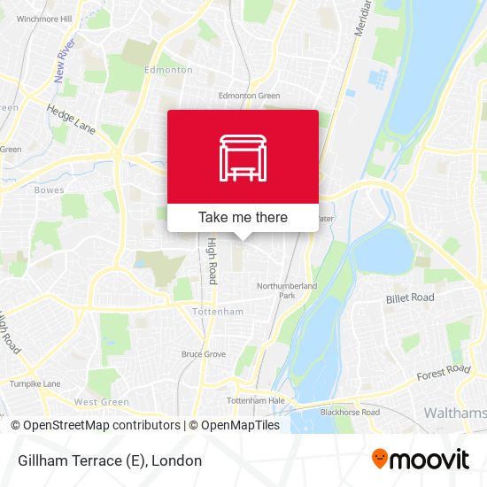 Gillham Terrace (E) map