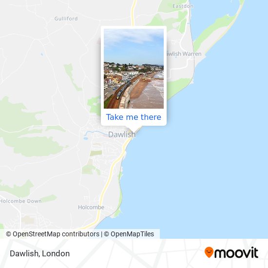 Dawlish map