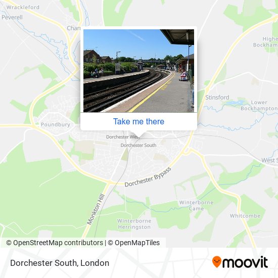 Dorchester South map