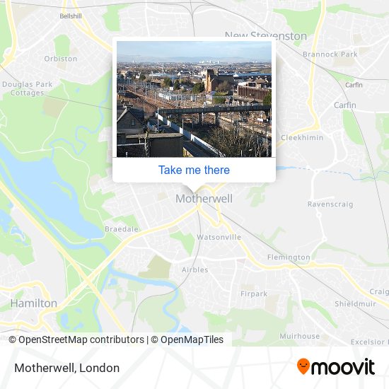 Motherwell map